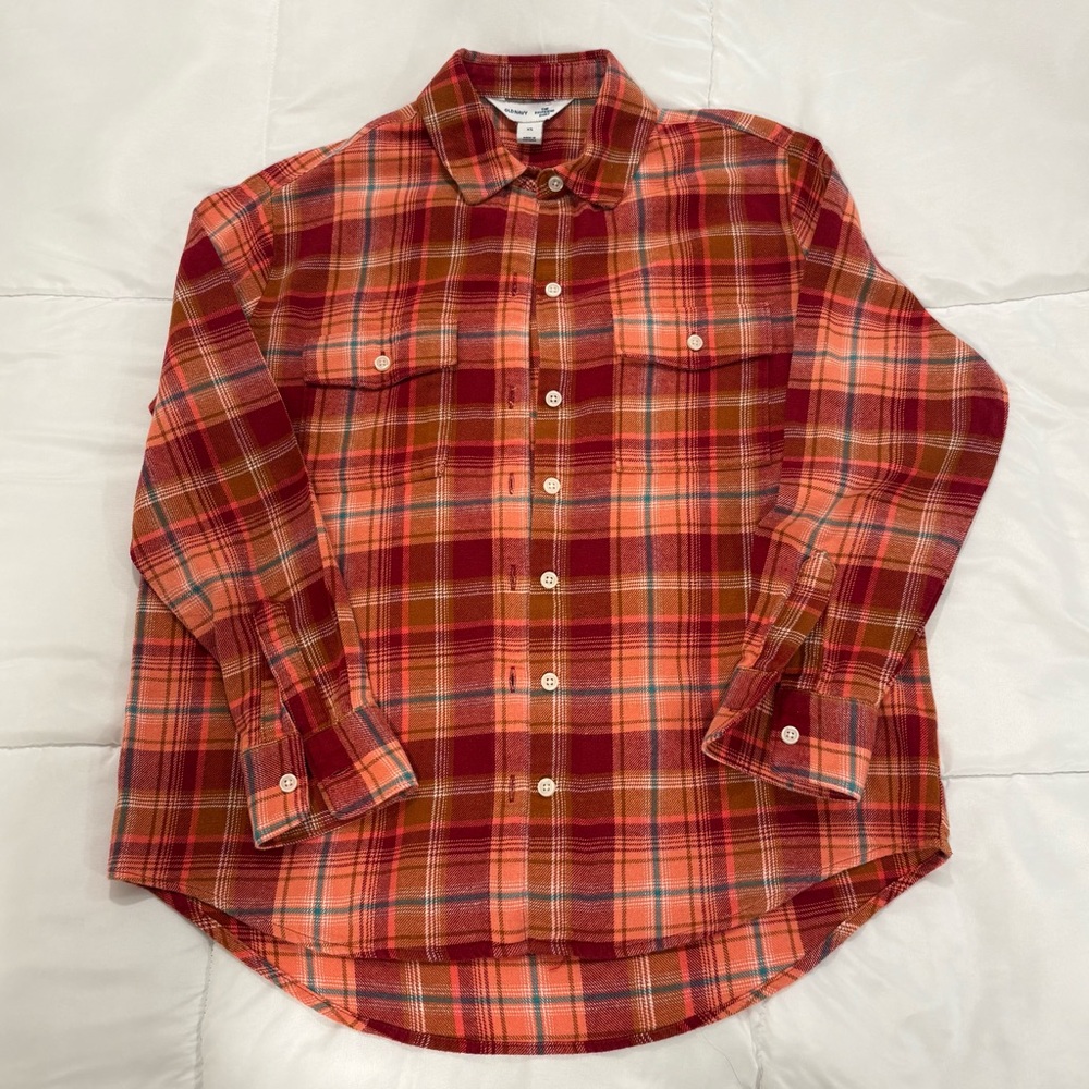 Women’s Red Plaid Shirt